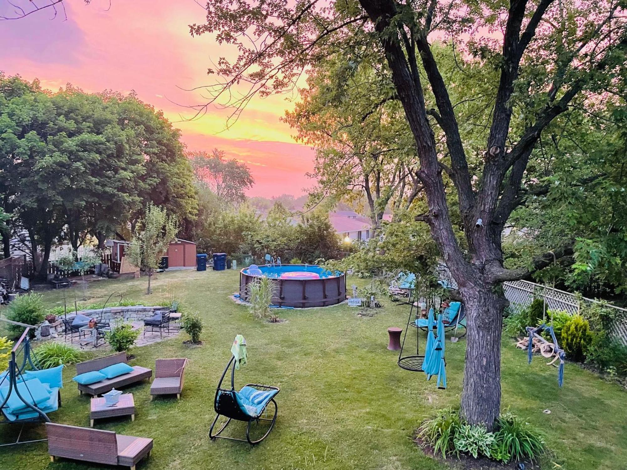 Schaumburg Paradise Oasis With A Secret Garden And Private Pool Экстерьер фото