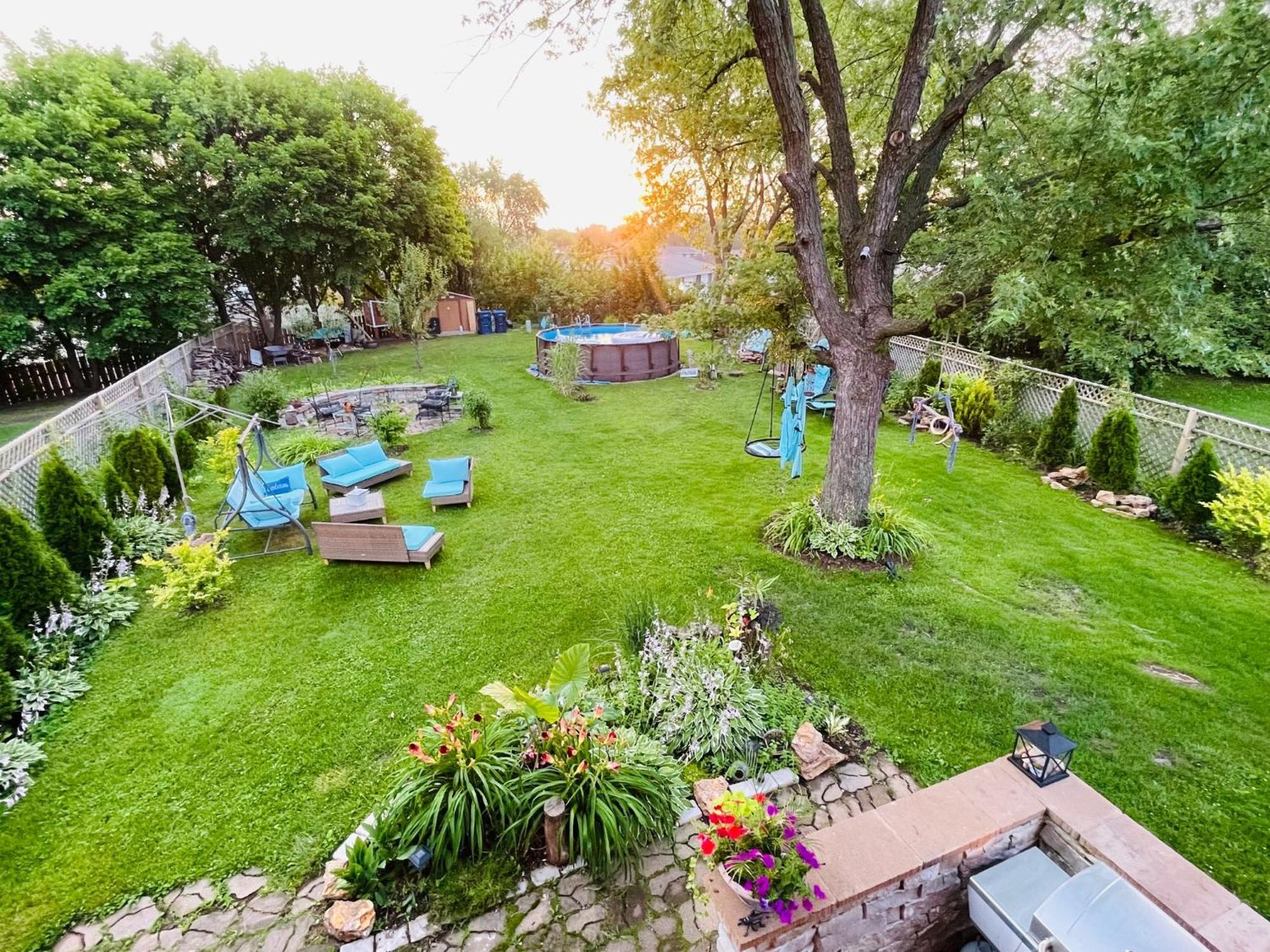 Schaumburg Paradise Oasis With A Secret Garden And Private Pool Экстерьер фото
